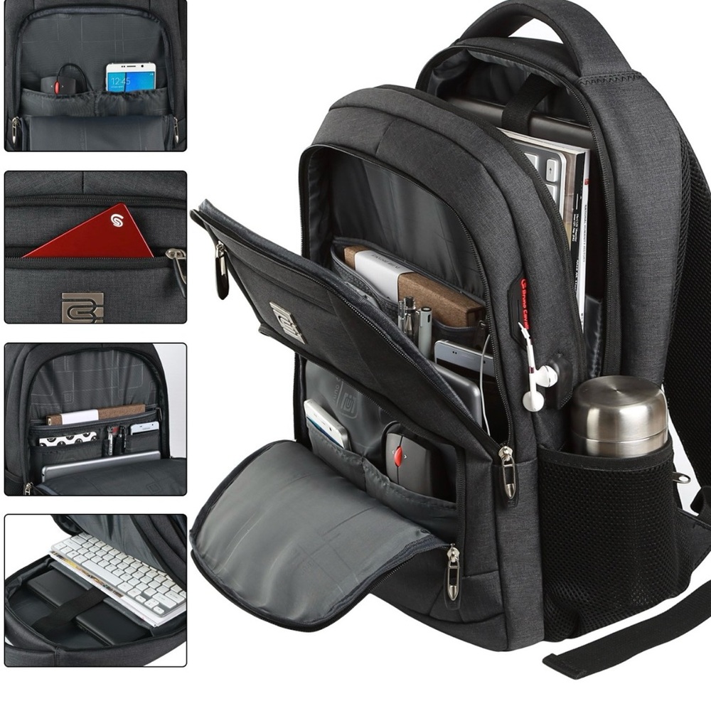 Black Backpack - Picture 4 of 8